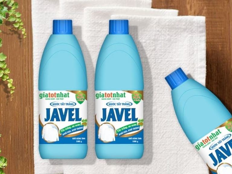 Nước tẩy Javen và tổng hợp những điều cần biết về nước Javen